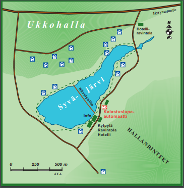 Ukkohallan Syväjärvi - Kalalla Kainuussa